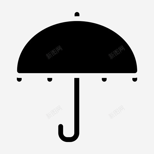雨伞沙滩保险 UI图标 设计图片 免费下...