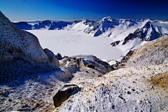 环球旅行家采集到雪の旅：天池的最美时刻