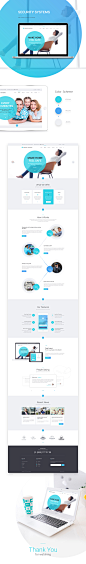 Security Systems : Security Systems - PSD Template for Security Companies