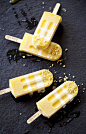 Mango and Salted Coconut Popsicles