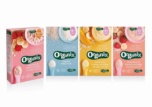 Organix on Packaging...