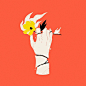 Not a lot that you can get for free here. •<br/>_____________________________________<br/>#illustration #illustrationoftheday  #drawing #jorros #art #artist #artwork #design #graphics #visuals #graphicdesign #fire #flower #hand #applepencil #i