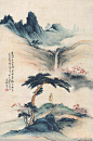 汪采白《山水画作微展》汪采白（１８８７～１９４０）， 采白出生于徽州的名门望族，五岁，拜黄宾虹为师，习四书五经并丹青之法。二十一岁入两江师范学堂国画手工科，从叔父汪律本挚友李瑞清为师。 汪采白在20世纪40年代之前,是极负盛名的山水画家。汪采白被人称为“新安画派”的殿军。