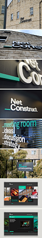 NetConstruct    Brand development for a digital agency.