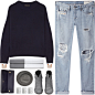 #SimpleOutfits #minimalism #jean
#hat #grey #minimal