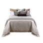 现代中式样板房间床上用品全套组合主卧室新中式软装床品多件套装-淘宝网