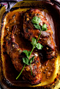 Braised Honey Mustard Rabbit