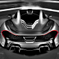 Black & White McLaren P1