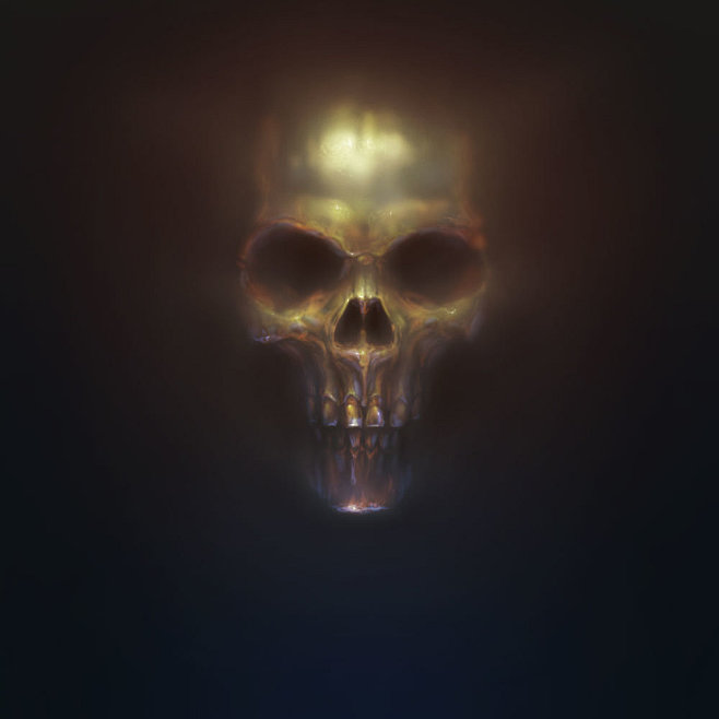 Ghostly skull, Vital...