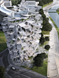 法国蒙彼利埃“白树”集合住宅 Tree-Inspired Housing Tower for Montpellier by 藤本壮介 Sou Fujimoto | 灵感日报