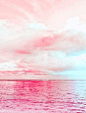 Pink Seas!!! Bebe'!!! Pink skies!!! ooh what i wouldnt give to be siting here right now..