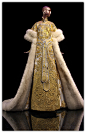 龙的故事中国风绚丽奢华礼服设计 | 中国元素网