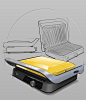 Arzum - Panini Maker sketch : Designed for Arzum by DesignUM. 