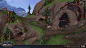 World of Warcraft: Battle for Azeroth - Stormsong Valley Caves, Kate McKee : This was such a fun assignment. I got to create the cave kit for Stormsong Valley. I wanted to create caves that hadn't really been done before to try and bring a new exploration