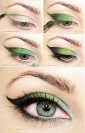 绿莺眼妆