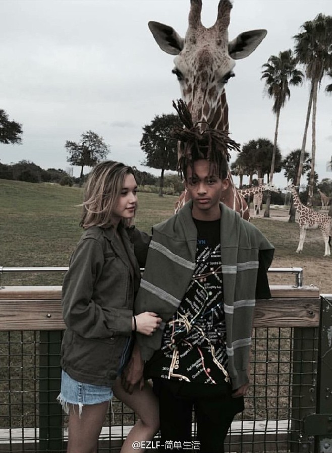 Jaden Smith and Sara...