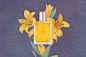 郑晓嵘为美妆单元绘制的香水系列。