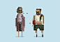 Pixelwood: Animated GIFs of Famous Movies by Dusan Cezek