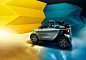 SMART FORTWO : Smart ForTwo Location: Traffic Studio Stuttgart Postproduction: Sebastian Sova Artwork: Wink&Weber