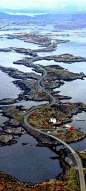 The Atlantic Ocean Road, Romsdal, Norway.