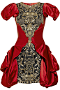 Alexander McQueen embellished silk-satin dress