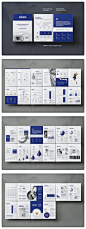 专业的高品质年度报告品牌手册画册宣传册杂志房地产楼书设计模板
