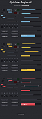 Stylish User Interface Kit (PSD)
40套高质量的UI界面免费下载