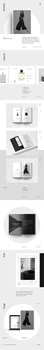 Portfolio Minimalisme : The Portfolio Indesign template is a fully designed ready to print or email folio. It is designed in a minimal aesthetic with a focus on strong typography and white-space. The portfolio is perfectly suited to a photographer, blogge