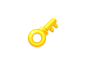 GUI Kit Yellow Kids Icon Key