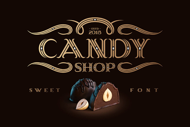 Candy Shop font : Hi...