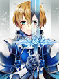 Alicization Dividing, Kagura Kurosaki : Fanart featuring Eugeo & Kirito from the series : Sword Art Online