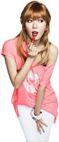 Hyuna (4minute) PNG Render by classicluv on deviantART