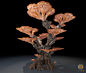 Alien plant, Johan De Leenheer : An Alien plant mushroom alike tree concept, part of a 3D stock media developments involving  Game art. 

More info here (https://www.cgtrader.com/iterateCGI)