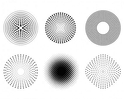 halftone brushes - G...