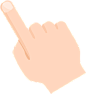 【可下载】卡通手绘大拇指点赞推荐手势动作PNG素材