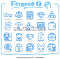 Pure series | Hand drawn Finance icon - stock vector