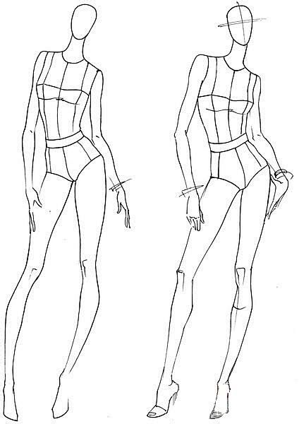 【福利】分享一些人体动态结构图给喜欢服装...
