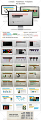 Compact Powerpoint Templates - Business Powerpoint Templates #PPT#
