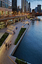 【濱水景觀設計】——芝加哥濱河步道Chicago <wbr>Riverwalk/SASAKI