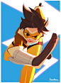 Tracer, Rayner Alencar : Having some quick fun!!  Get it? Get it? "Quick"?.
... oh, never mind ; D