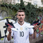 Podolski To Wear Custom adidas ACE Boots