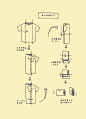 【简笔画】实用帖：各类衣物整理魔法，还你一个整洁的衣柜！丨源于网络