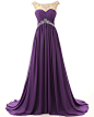 Changjie Women's Sparkling Embellished Bridesmaid Prom Ball Evening Dresses C165 at Amazon Women’s Clothing store: