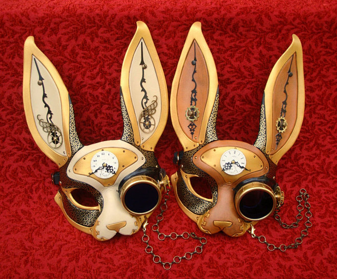 Gentleman Hare masks...
