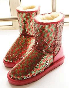菲语谜诺采集到雪地靴，女友的礼物