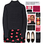 A fashion look from January 2016 featuring wool sweater, mini skirt and Topshop. Browse and shop related looks.