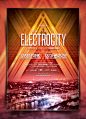 Electro Poster Template Vol. 3 by IndieGround