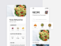 Recipe app recipes ux design clean ios ui redesign