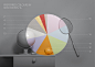 Colour and Space by Jotun : Jotun, one of the world's leading decorative paints brand, simplifies the color selection process. This data visualization is the result of colour statistics extracted from Pinterest which is a rapidly growing content sharing p
