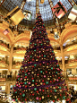 Galeries Lafayette Christmas tree